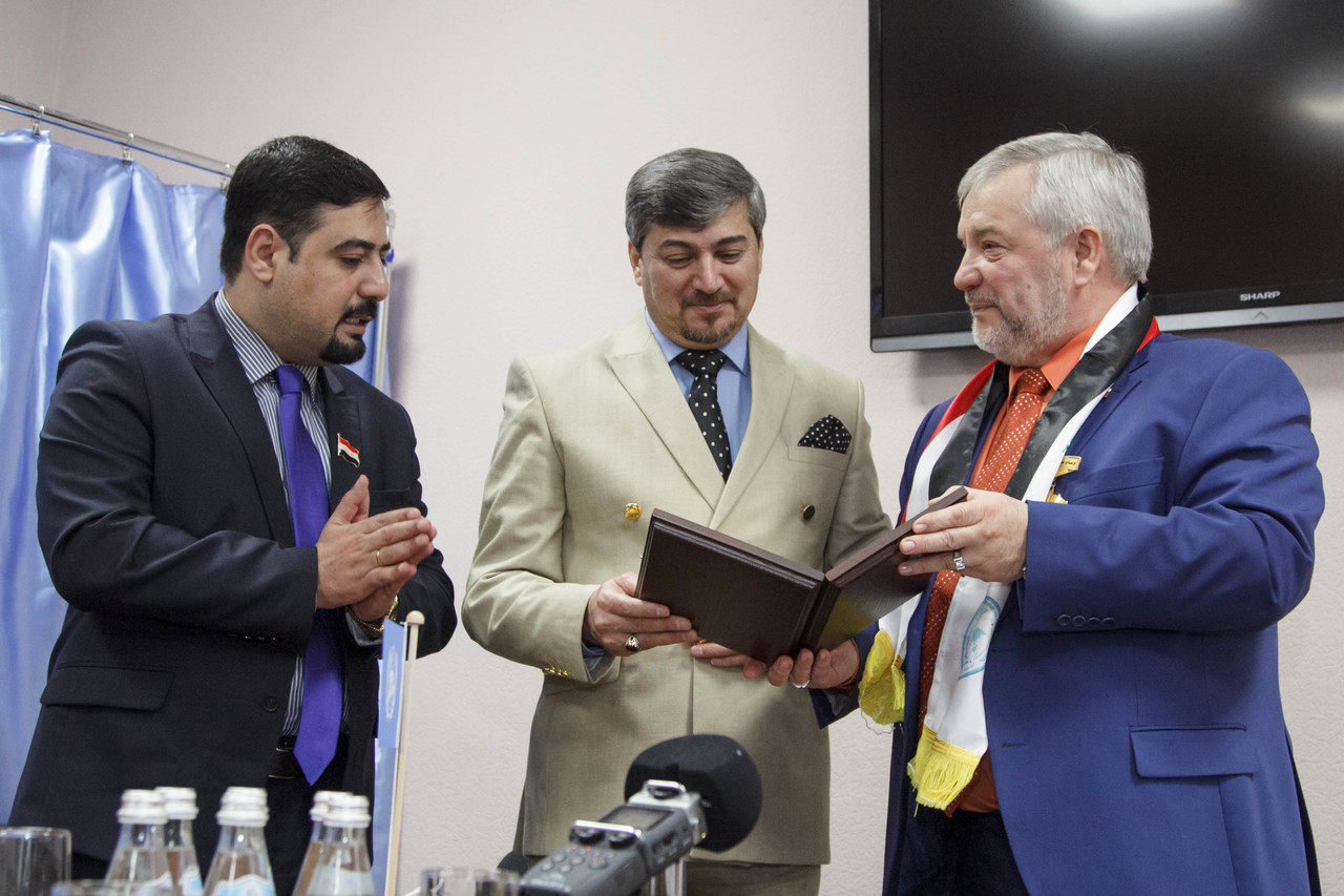 Воронеж посетил посол добра «Международной организации мира» Ясин Аль-Хашими