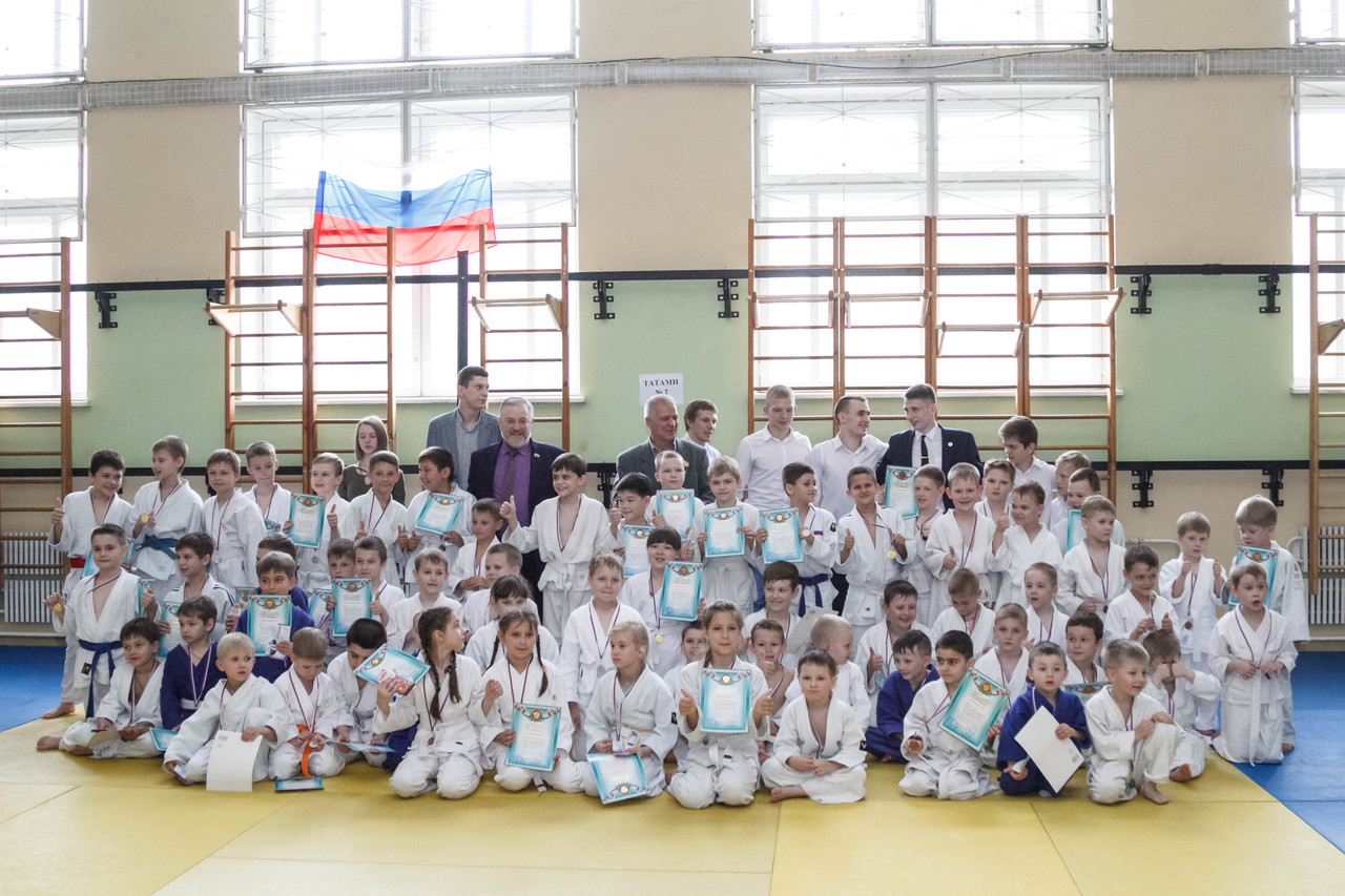 В Воронеже прошли соревнования среди юных дзюдоистов