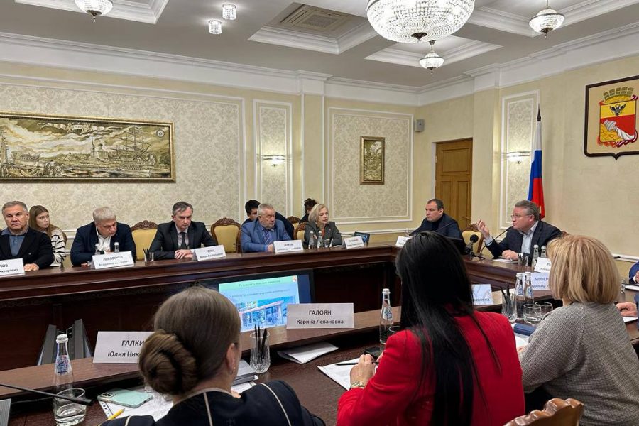 Заседание координационного совета по развитию малого и среднего предпринимательства при главе городского округа город Воронеж